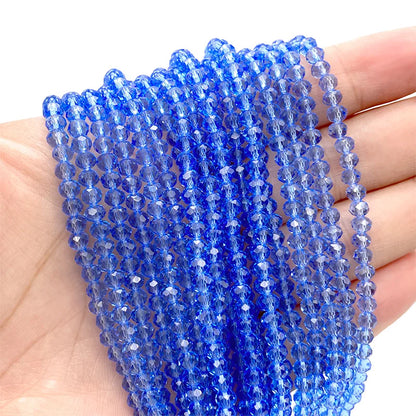 Multicolor 2 3 4 6 8mm Austria Faceted Crystal Beads