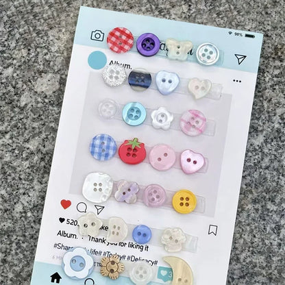 40PCS Cream Color Button