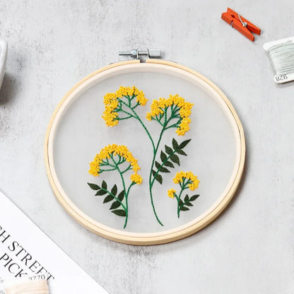 Transparent Double-Sided Embroidery Kit