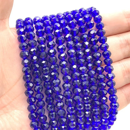 Multicolor 2 3 4 6 8mm Austria Faceted Crystal Beads