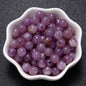 6-18mm Gradient Acrylic Beads Round Cat's Eye  Loose Spacer Beads