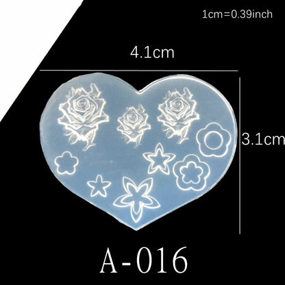 SNASAN Tiny Beads Cartoon Flowers Heart Star