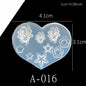 SNASAN Tiny Beads Cartoon Flowers Heart Star
