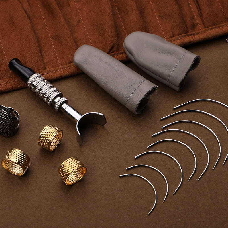 KRABALL Leather Working Kit Craft Tools Supplies