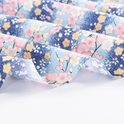 50x145cm Japanese Kimono Bronzed Fabric