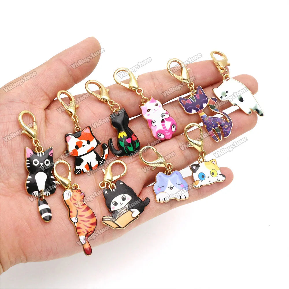 Cat Knitting Stitch Markers