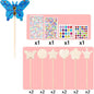 6/12Pcs DIY Wooden Princess Wands Craft Kit Unfinished Wooden Wands