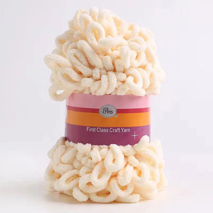 100g/ball Hand-woven Loop Chunky Yarn