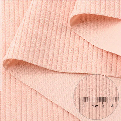 50*150cm Corduroy Fabric Solid Color Stripe