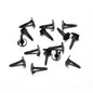 100pc Metal Locking Pin Back Brooch Badge Holder