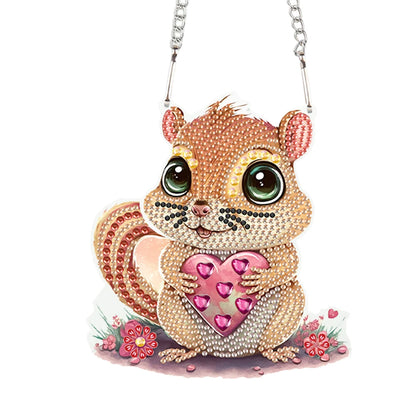 Valentines Day Love Puppy Diamond Art Pendant Kit