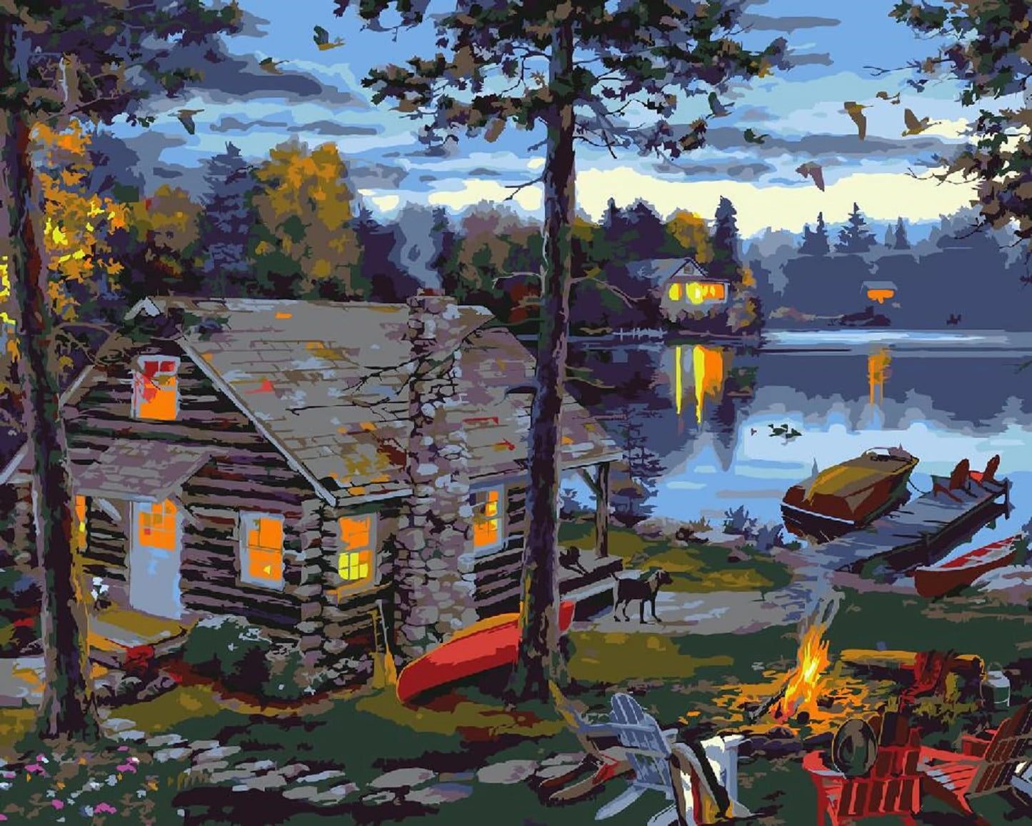 Paint by Numbers Kit for Adults，children，Beginner to Advanced