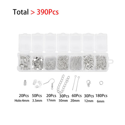 210-400pcs/Box Jewelry Making Kits Lobster Clasp