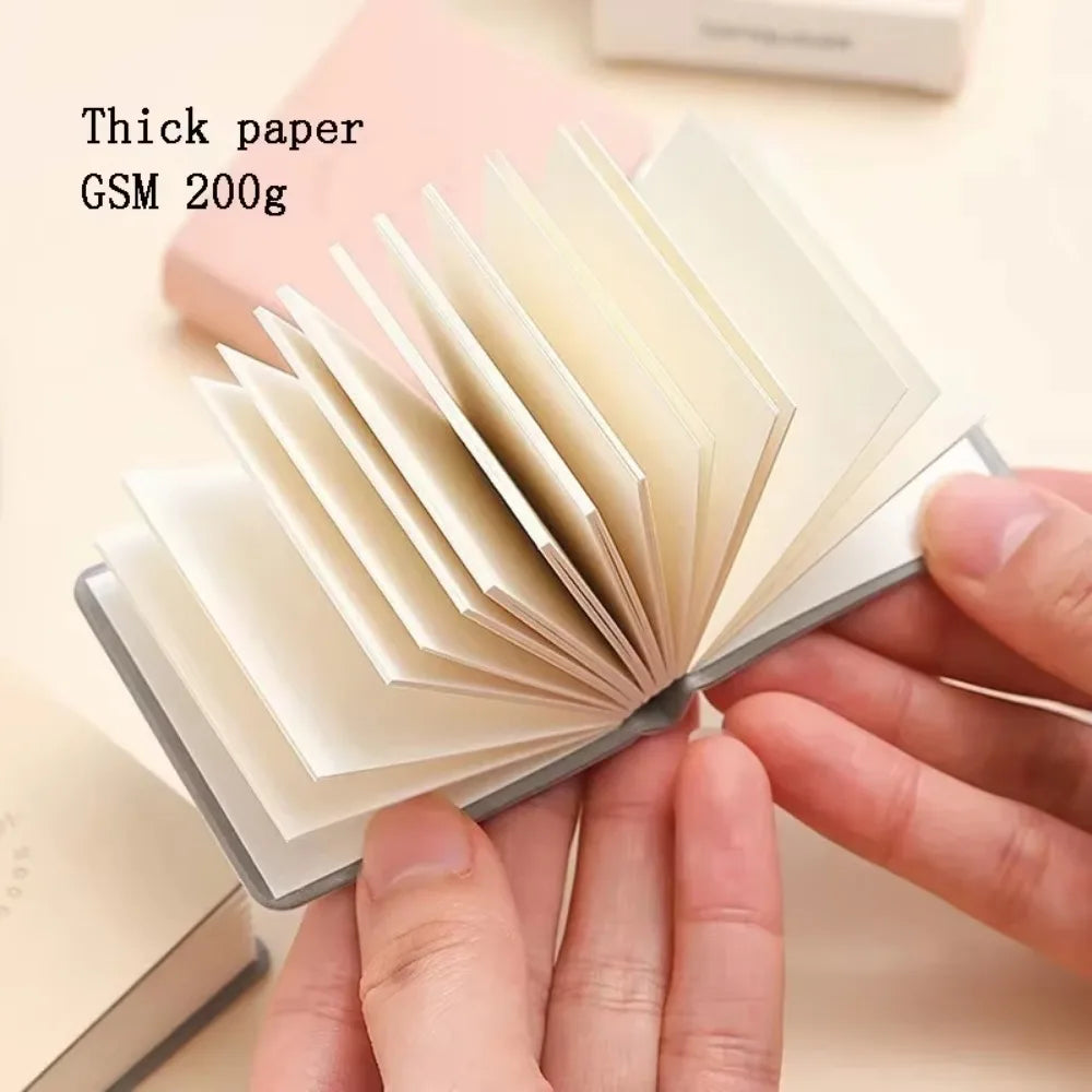 3Pcs/Pack Mini Drawing Book Square Watercolor Sketchbook Thick Paper