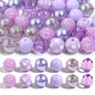 12Pcs Same Color Series Beads 20mm Loose Spacer Beads