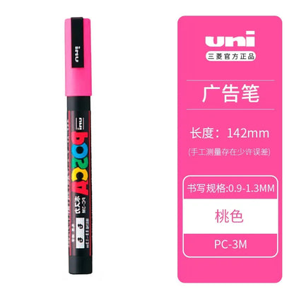 Uni Posca Full Marker PC-1M 3M 5M Multi-Colours Acrylic
