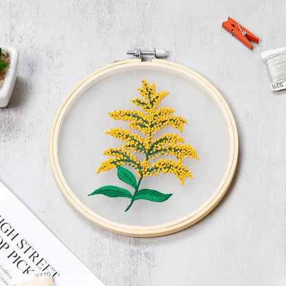 Transparent Double-Sided Embroidery Kit