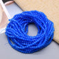 New 2 3 4mm Dyeing Rondelle Crystal Glass Beads
