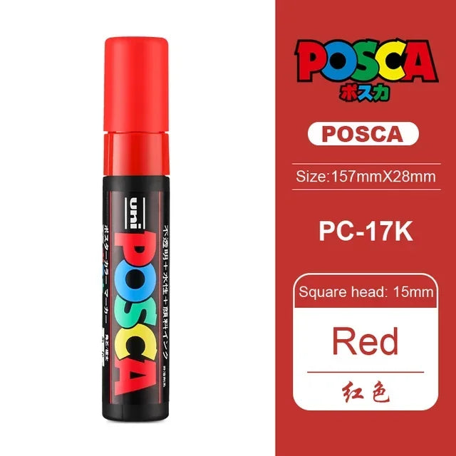 UNI POSCA PC-17K Marker Graffiti Paint Pen Art Markers