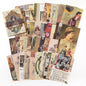 100Pcs/Pack Vintage Scrapbooking Decorative Paper