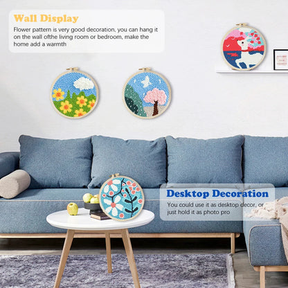 GATYZTORY punch needle embroidery Package