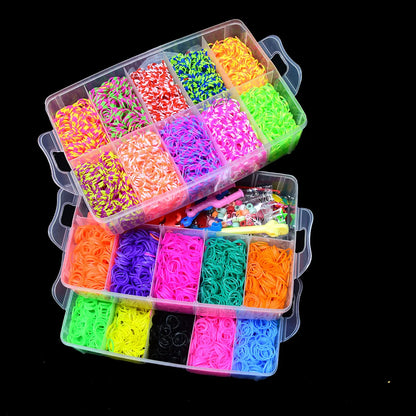 Creative Colorful Loom Bands Set