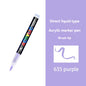16 Colors Straight liquid Acrylic Paint Pen