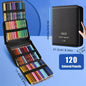 Premium 48/72/120/200 Soft Core Pencils Set with Portable Case