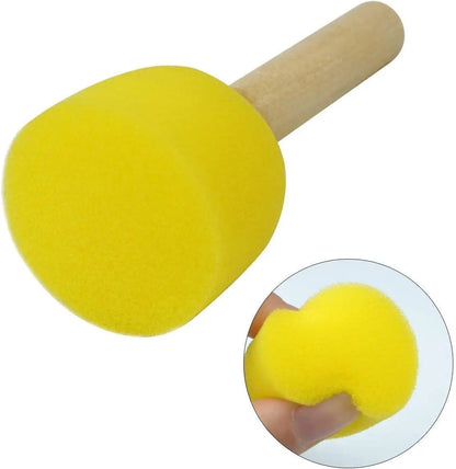 20pcs Round Sponges Brush Set Stencil Sponge