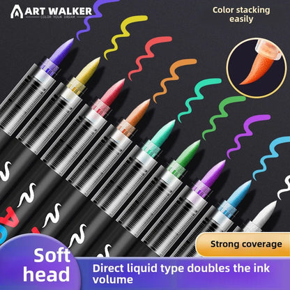 12/24/36/48Colors/set Acrylic Marker Pen