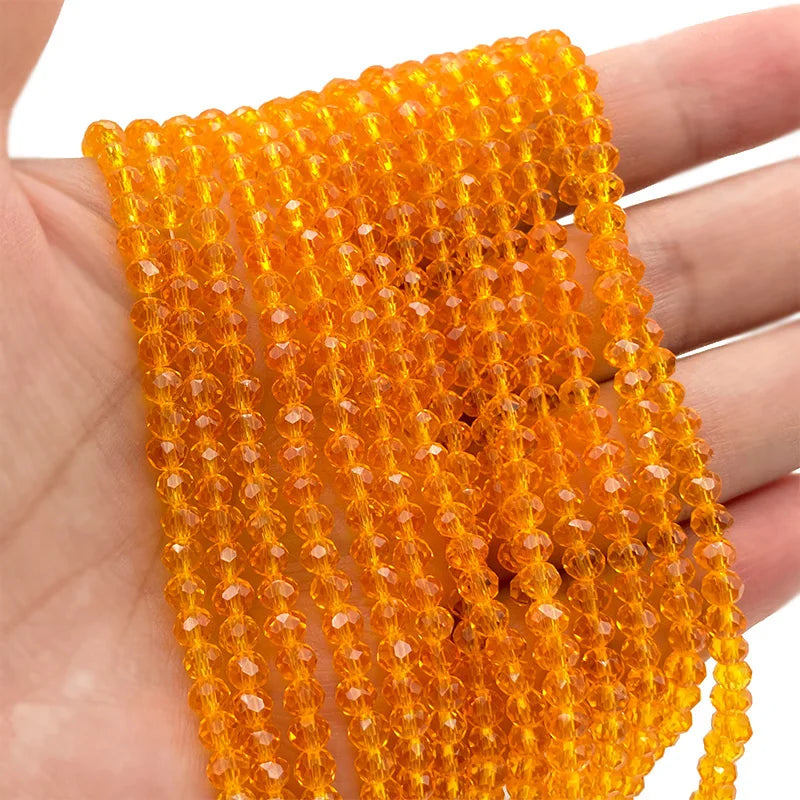 Multicolor 2 3 4 6 8mm Austria Faceted Crystal Beads