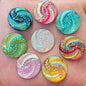 New 20pcs 20mm AB Resin Round FlatBack Rhinestone