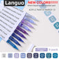 Languo 288/9 Direct Liquid Acrylic Paint Pens Brush Color Marker Pen