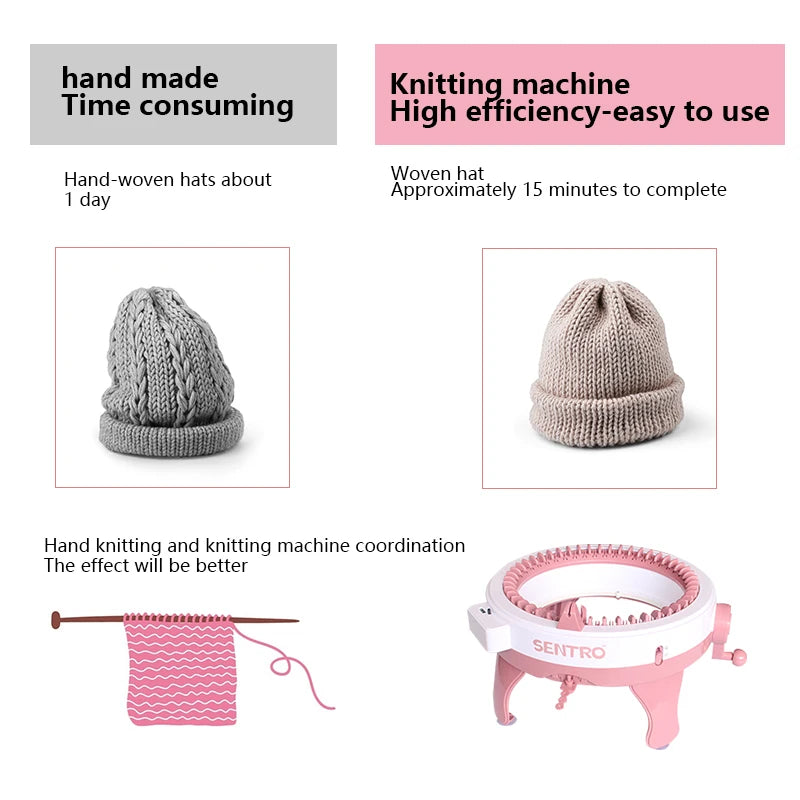 48-needle Handmade Knitting Machine