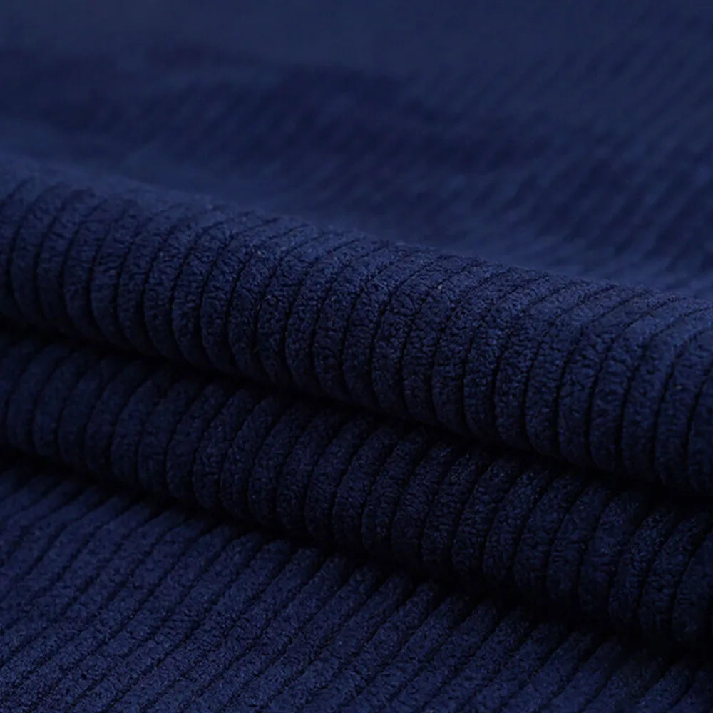 50*150cm Corduroy Fabric Solid Color Stripe