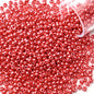 12Grams/Tube 2mm Metallic Seed Beads Japanese Round Glass Seedbeads 1200pcs