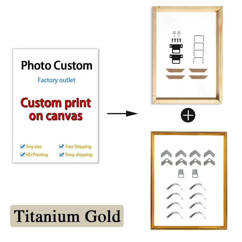 Custom Big Size Painting Canvas