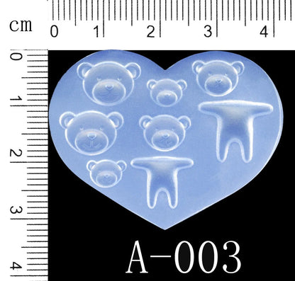 SNASAN Tiny Beads Cartoon Flowers Heart Star
