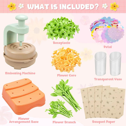 Fabric Flower Bouquets  Craft Kits