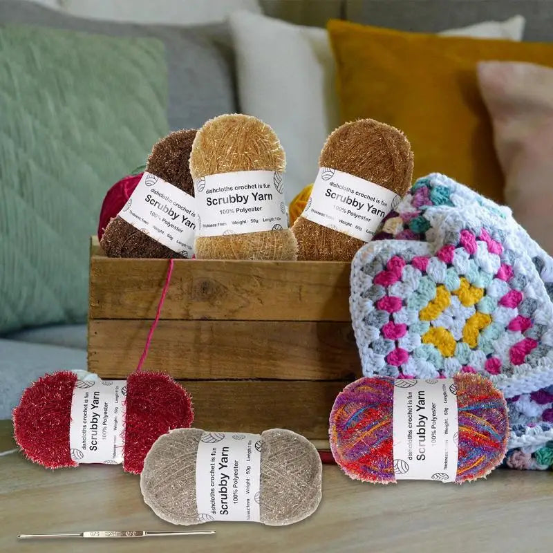 Yarn For Scrubbies Polyester