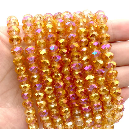 2 3 4 6 8mm Austria Faceted Crystal Beads Rondelle