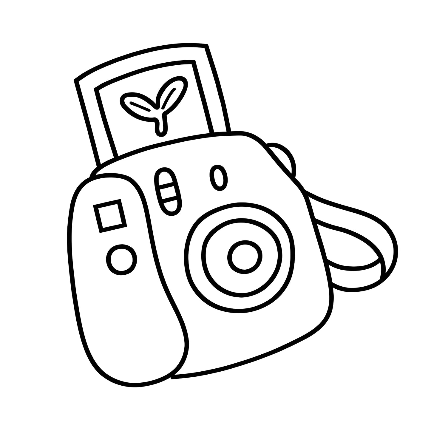 CUTE & SIMPLE bold-easy Coloring Book