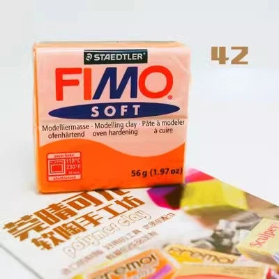 56g Soft Base Color German Translucent Polymer Clay