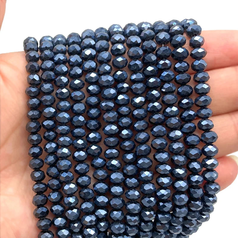 2 3 4 6 8mm Austria Faceted Crystal Beads Rondelle