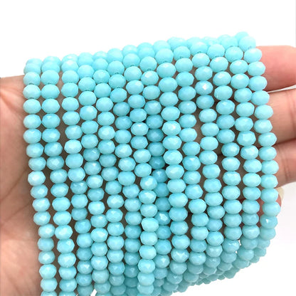 Multicolor 2 3 4 6 8mm Austria Faceted Crystal Beads