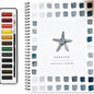 Watercolor Workbook Beginner  12 Colors Paint Set