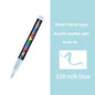 16 Colors Straight liquid Acrylic Paint Pen