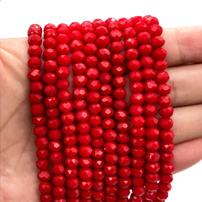 Multicolor 2 3 4 6 8mm Austria Faceted Crystal Beads