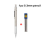 Mechanical Pencil Set 0.3 0.5 0.7 0.9 1.3 2.0mm Full Metal Art Drawing Painting Automatic Pencil