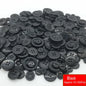 50g/Pack Mix Size Mix color Resin Button 1-3cm